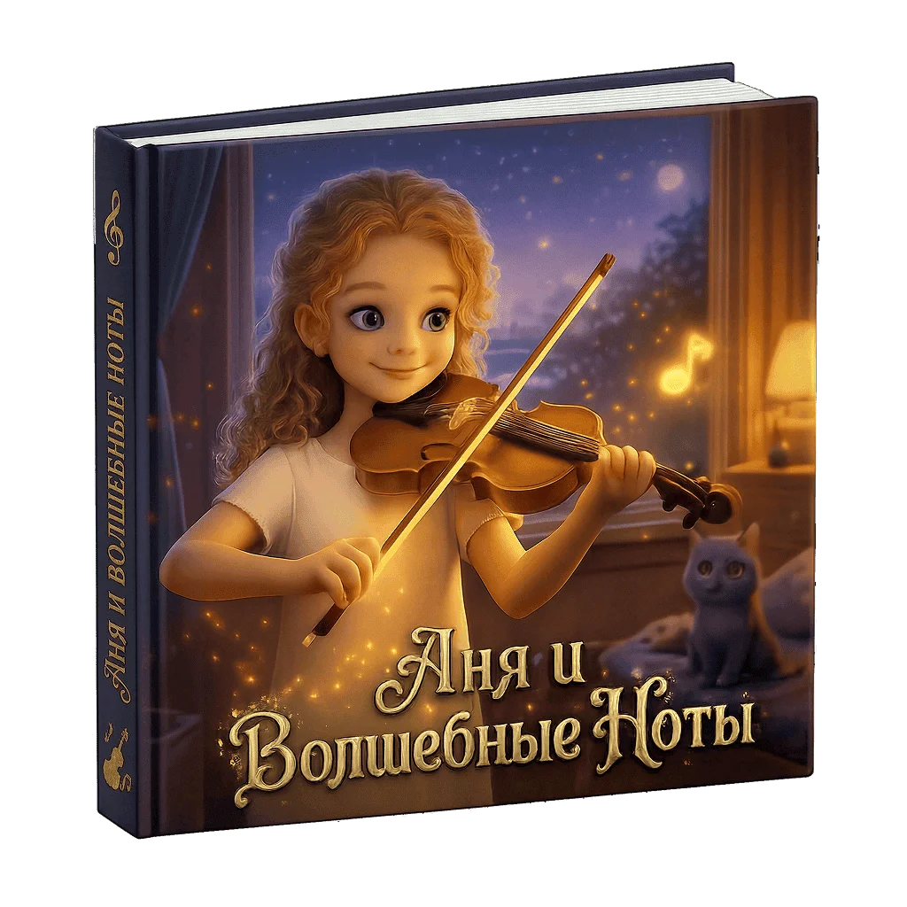 Обложка персонализированной сказки для ребёнка