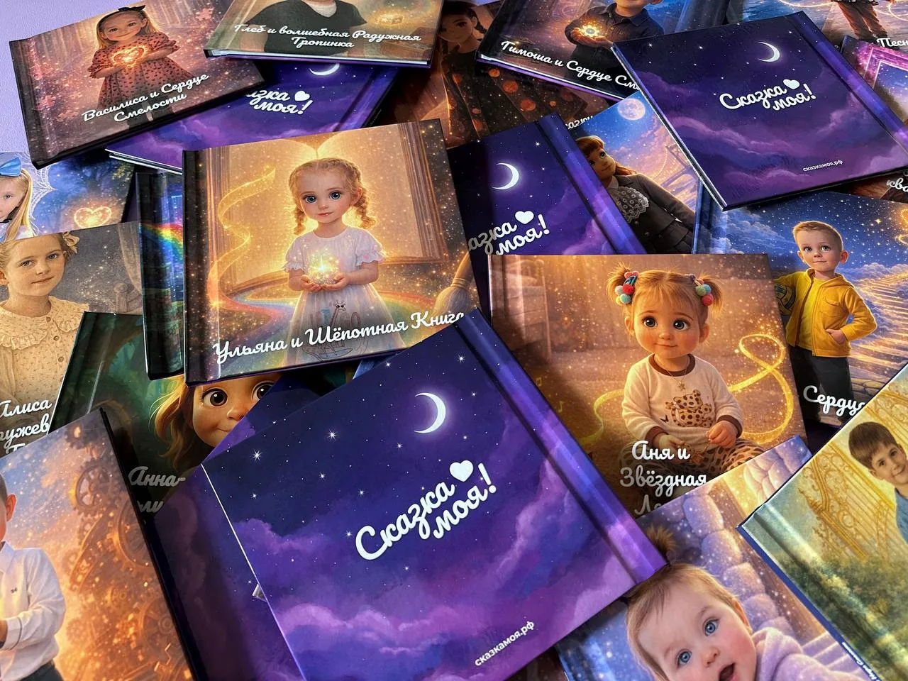 Сортировка печатных сказок перед отправкой