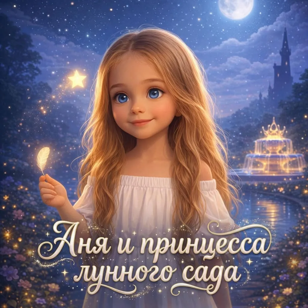 Пример персонализированной сказки — Аня и волшебная принцесса